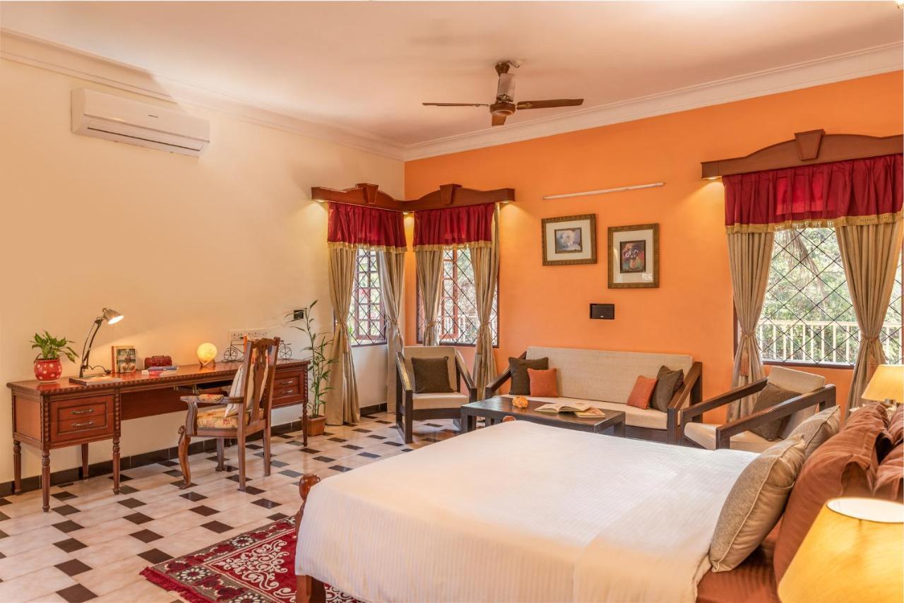 فيلا Casa Amarela - Lux Portuguese 4Bhk In North Goa بورفوريم المظهر الخارجي الصورة