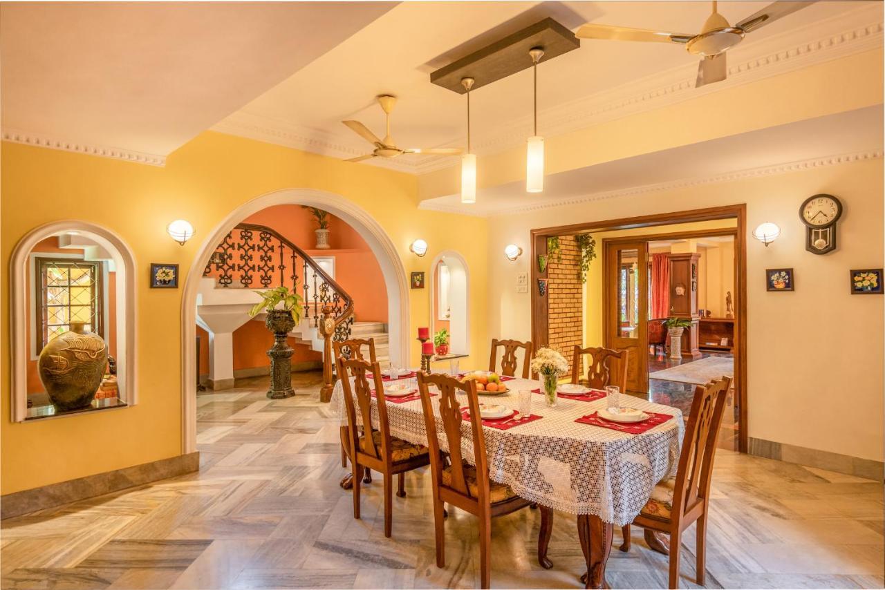فيلا Casa Amarela - Lux Portuguese 4Bhk In North Goa بورفوريم المظهر الخارجي الصورة