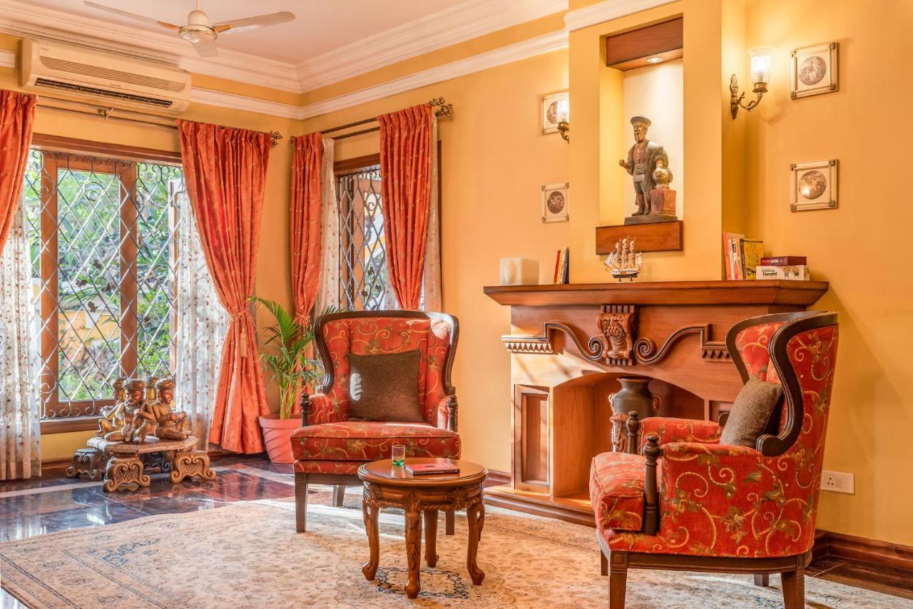 فيلا Casa Amarela - Lux Portuguese 4Bhk In North Goa بورفوريم المظهر الخارجي الصورة