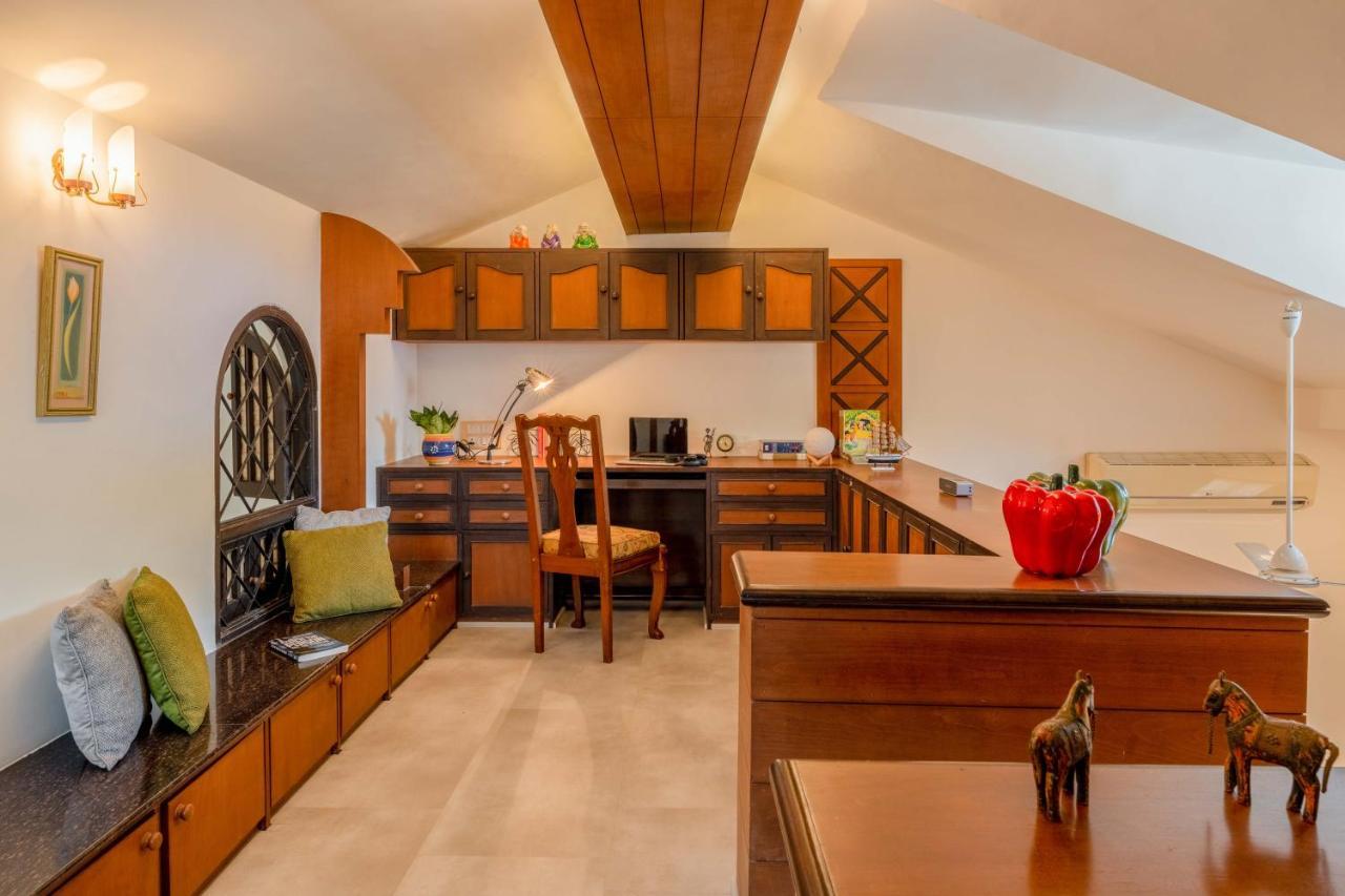 فيلا Casa Amarela - Lux Portuguese 4Bhk In North Goa بورفوريم المظهر الخارجي الصورة